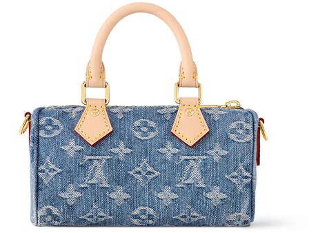 louis vuitton speedy nano multicolor|Louis Vuitton denim speedy.